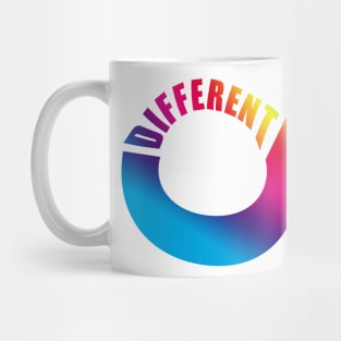 Different Not Less. Autism and Neurodiversity Mug